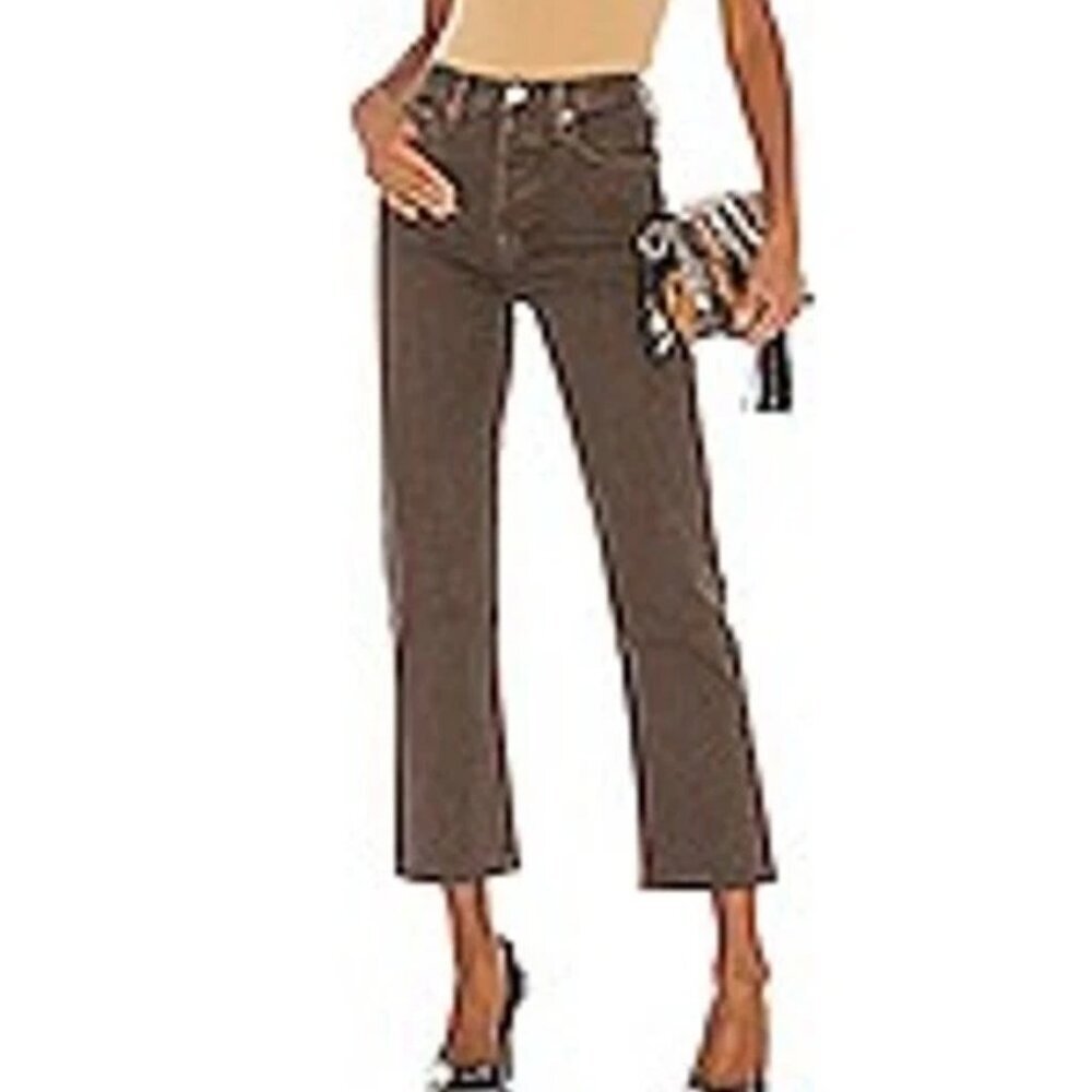 Re/Done High Rise Stove Pipe Jeans size 27